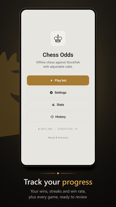Track your wins, streaks and win rate