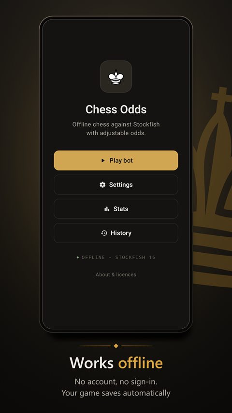 Works offline, no account or sign-in